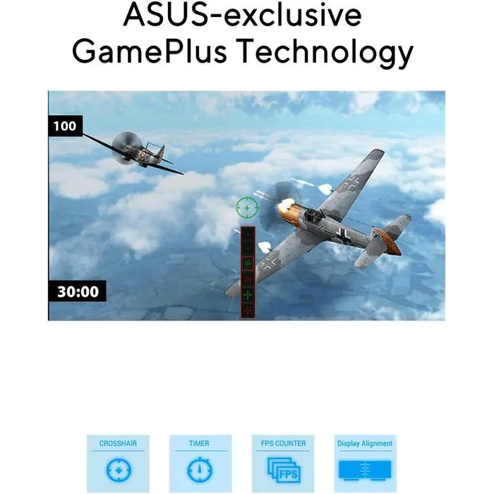ASUS 22" (21.45" viewable) Full HD 100hz with Adaptive-Sync 1ms Low Blue Light, Flicker-Free LCD Computer Monitor for both work and causal gaming with by ASUS - Image 8