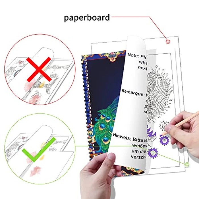 Kalysky Adult Coloring Books Set:3 Coloring Books for Adults Animal Flowers & Other Themes Designs.Coloring Books for Adults to Relax and Relieve Anxiety by Kalysky - Image 9