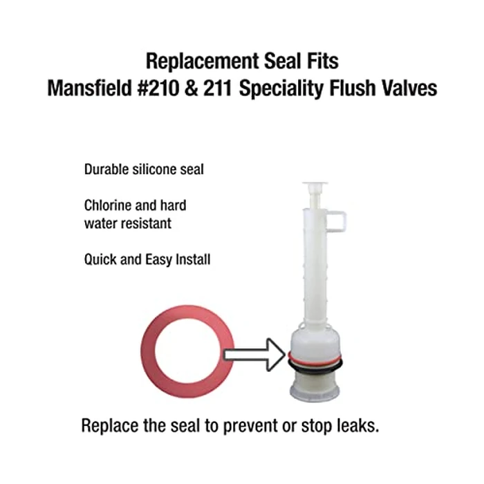 Fluidmaster K-400A-023 Mansfield Toilet Fill Valve and Flush Valve Seal Repair Kit by Fluidmaster - Image 4