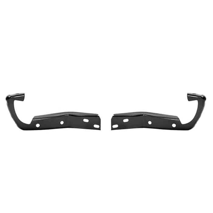 ALMULOO 4Pcs Front Bumper Bracket Compatible with 1994-2000 Chevy Chevrolet & GMC C/K Series 1500 2500 3500 Replace for GM1067127 GM1066127 GM1067117 GM1066117 Steel Electrophoresis Black Left+Right by ALMULOO - Image 5
