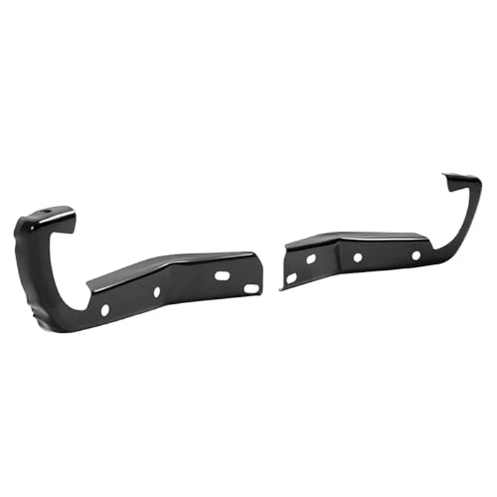 ALMULOO 4Pcs Front Bumper Bracket Compatible with 1994-2000 Chevy Chevrolet & GMC C/K Series 1500 2500 3500 Replace for GM1067127 GM1066127 GM1067117 GM1066117 Steel Electrophoresis Black Left+Right by ALMULOO - Image 8