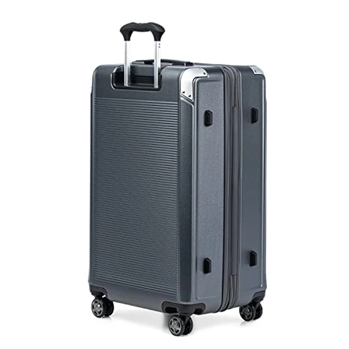 Travelpro Platinum Elite Hardside Expandable Checked Luggage, 8 Wheel Spinner, TSA Lock, Hard Shell Polycarbonate Suitcase, Vintage Grey, Checked Large 28-Inch by Travelpro - Image 2