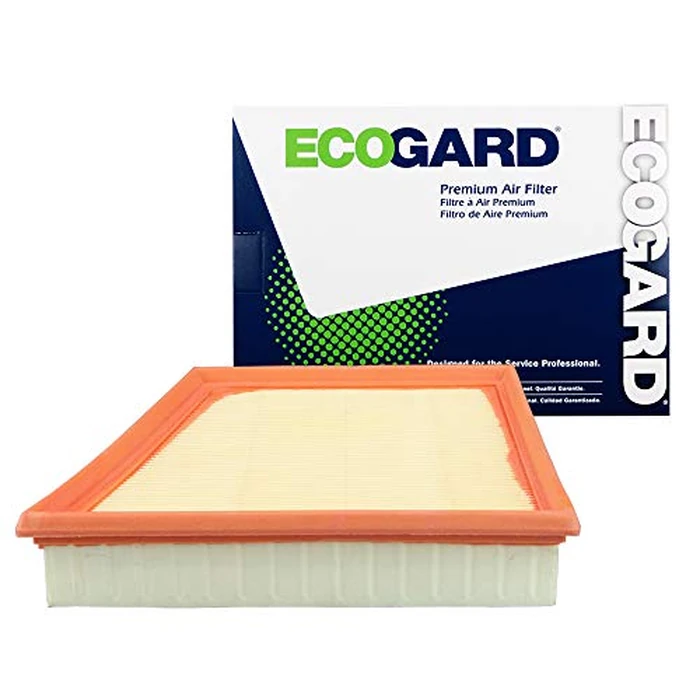 ECOGARD XA11554 Premium Engine Air Filter Fits 2018-2025 Land Rover Range Rover Velar, 2017-2025 Jaguar F-Pace, 2016-2024 XF, 2016-2021 XE by EcoGard - Image 1