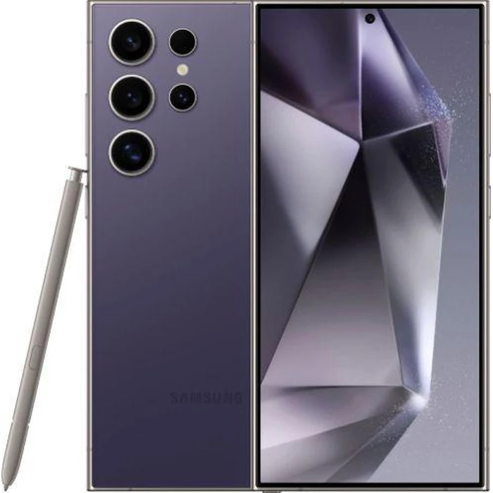 Galaxy S24 Ultra - 512GB - 1 Physical SIM - Titanium Violet - Unlocked by Samsung - Refurbished - Acceptable condition