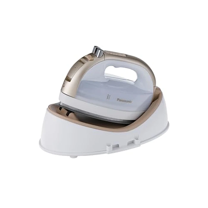 Panasonic NI‑QL2000N Cordless Advanced Ceramic Quilting Iron- 1700W Freestyle 360 degrees Steam & Dry Iron for Quilting, Crafts & Clothes- 160mL Tank, Anti‑Calc, Carry Case by Panasonic - Image 1