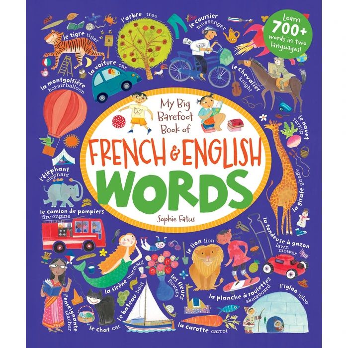 My Big Barefoot Book of French & English Words by Barefoot Books - Used - Like New condition