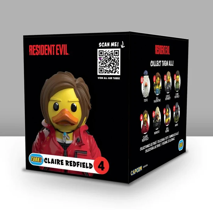 TUBBZ Boxed Edition Claire Redfield Collectible Vinyl Rubber Duck Figure - Official Resident Evil Merchandise - Horror TV, Movies & Video Games by TUBBZ - Image 3