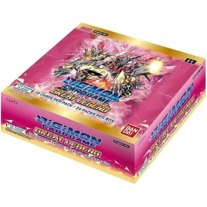 Bandai Digimon Card Game Booster Series 04 Great Legend BT04 - Pink by Bandai - Refurbished - Brand New condition
