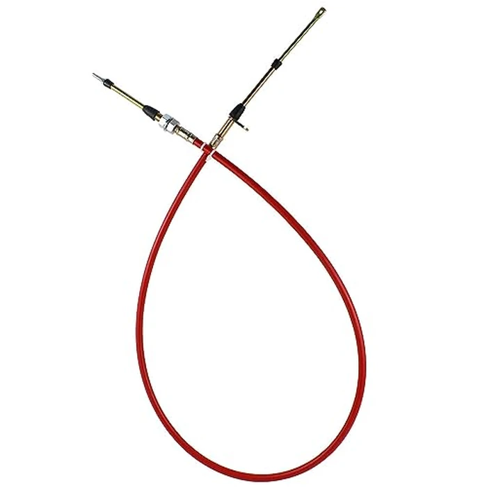Automatic Transmission Shifter Cable Compatible with B&M Heavy Duty Shifter Cable Eyelet End 0.375" Outer Diameter 5 Ft Long Repalce Af72-1002 BMM-80833 by COOL STAR - Image 6