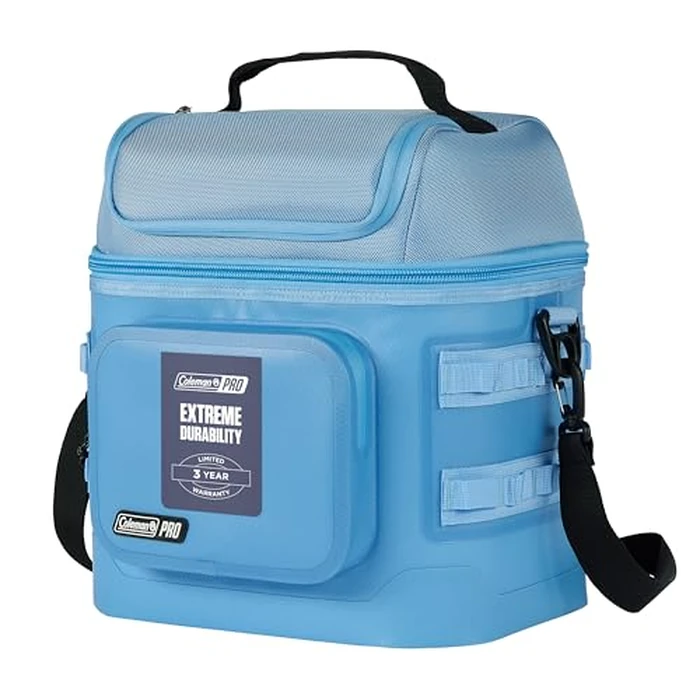 PRO Soft Cooler 24 CAN Sky Blue C1 by Coleman - Used - Like New condition