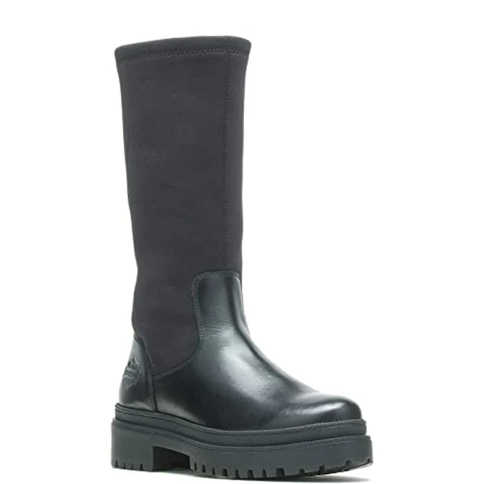 Harley-Davidson Footwear Womens Lenora 12" Motorcycle Riding Boot, Black, 8 M US by HARLEY-DAVIDSON - Used - Like New condition - CA$68.54