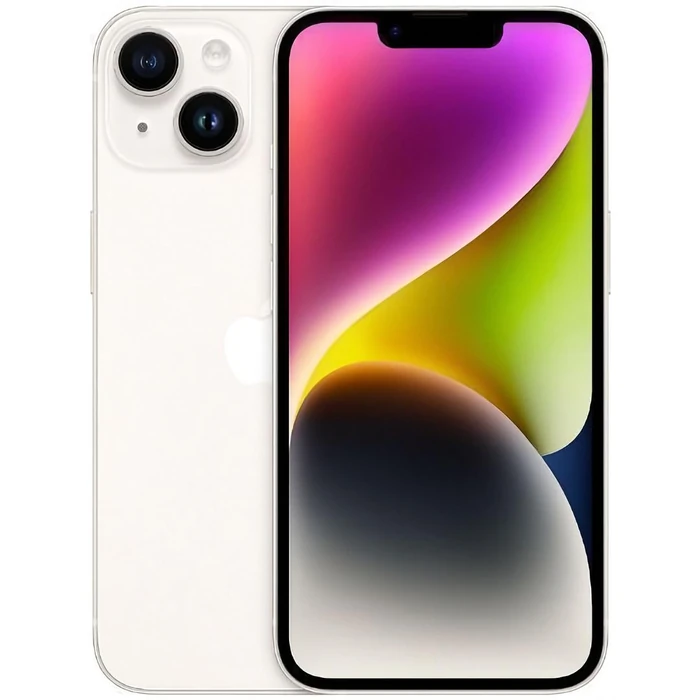 iPhone 14 - 128GB - eSIM - Starlight - Unlocked by Apple - Refurbished - Excellent condition - US$324.98