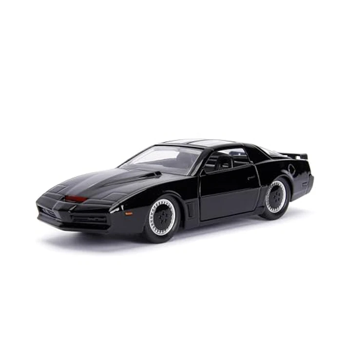 Jada Toys - Knight Rider K.I.T.T. - Hollywood Rides Die-Cast Car - Opening Doors, Rubber Tires - 1:32 Scale - Collectible for Ages 8+, Black by Jada - Used - Good condition - US$9.05