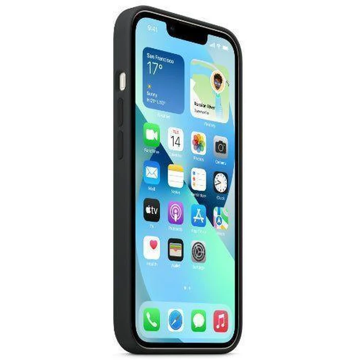 Apple Silicone Phone Case with MagSafe for iPhone 13 - Midnight by Apple - Image 3