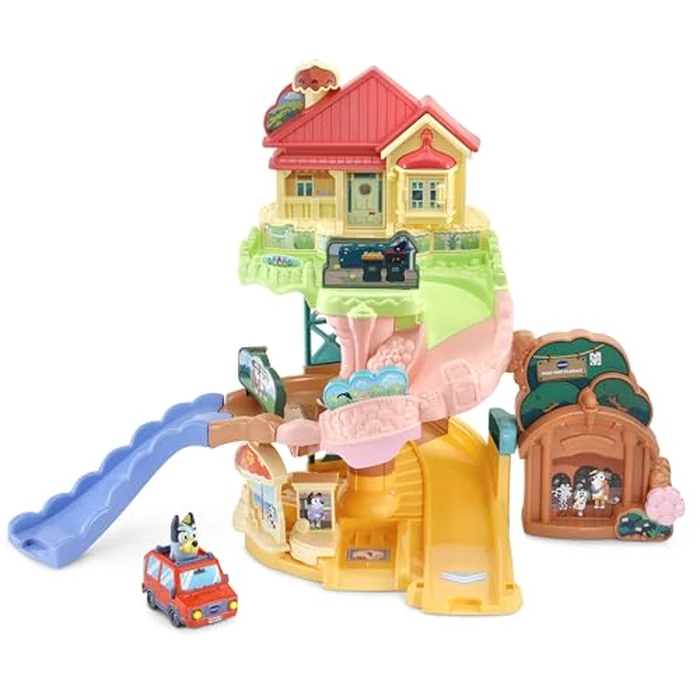 VTech Bluey Road Trip Playset (French Version) by VTech - Used - Acceptable condition - CA$23.37