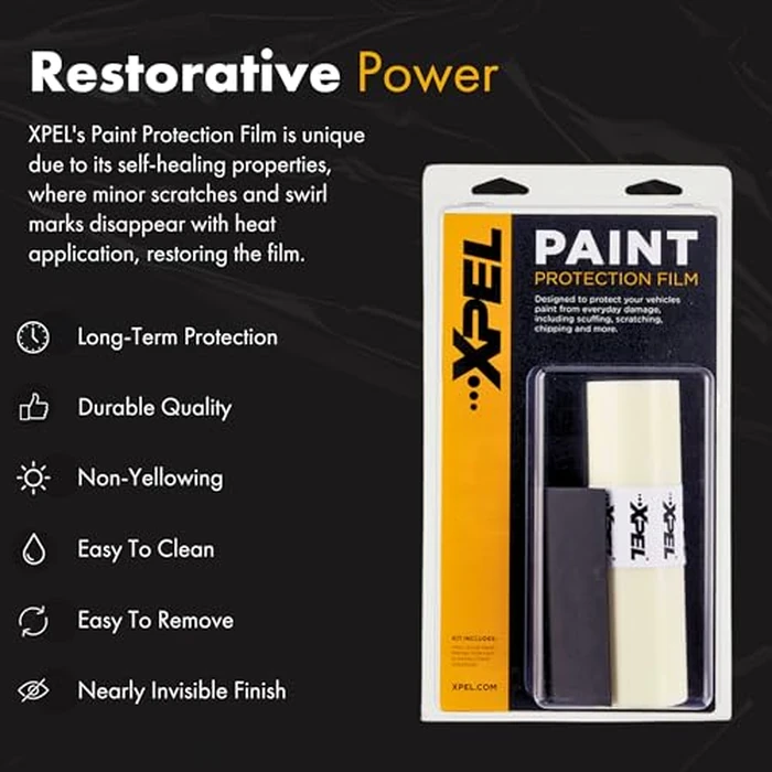 XPEL Clear Paint Protection Film Roll 6" x 84" - Self-Healing, Anti-Yellowing Polyurethane Wrap Protects Against Chips, Scratches & Debris | Invisible Shield for Cars, Trucks, Motorcycles & More by XPEL - Image 2