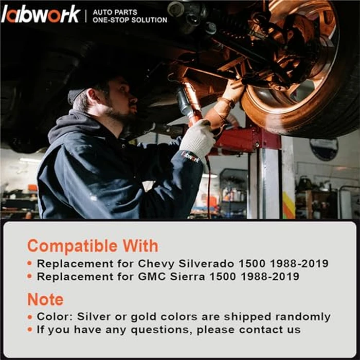 labwork 4 Pcs Square U-Bolts for 2.5 Wide Leaf Replacement for Chevy Silverado 1988-2019 by labwork - Image 2