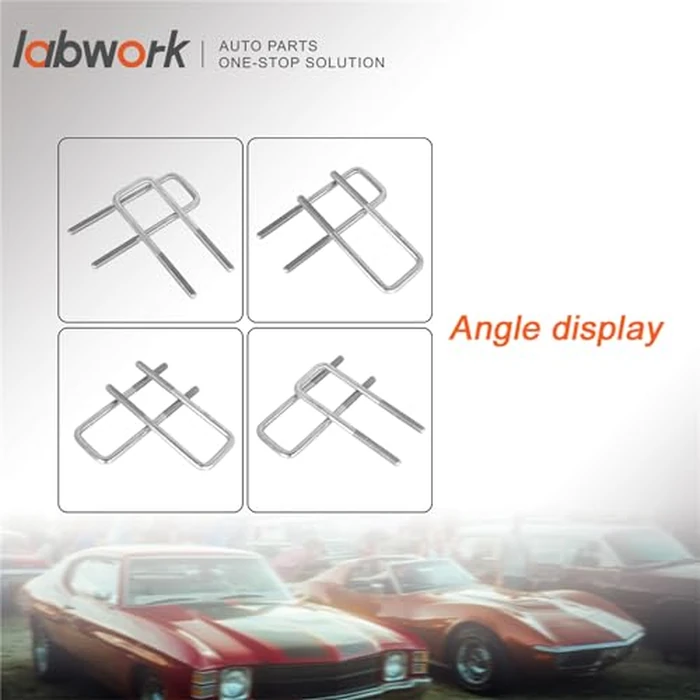labwork 4 Pcs Square U-Bolts for 2.5 Wide Leaf Replacement for Chevy Silverado 1988-2019 by labwork - Image 7