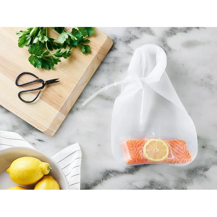 Anova Precision Reusable Silicone Clear Bag (Large) - Clear by Anova - Image 4