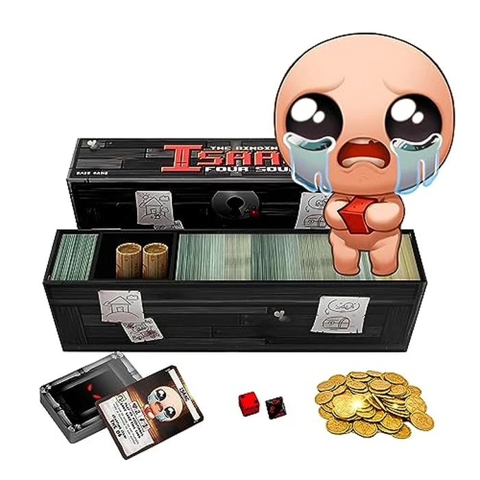 The Binding of Isaac: Four Souls (2nd Edition) - 1-4 Players - Card Games for Game Night - 30-60 Mins of Gameplay - Card Games for Teens and Adults Ages 14+ - English Version by Maestro Media - Image 1