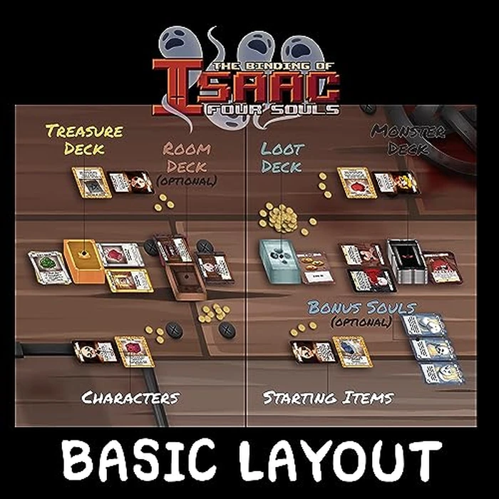 The Binding of Isaac: Four Souls (2nd Edition) - 1-4 Players - Card Games for Game Night - 30-60 Mins of Gameplay - Card Games for Teens and Adults Ages 14+ - English Version by Maestro Media - Image 7