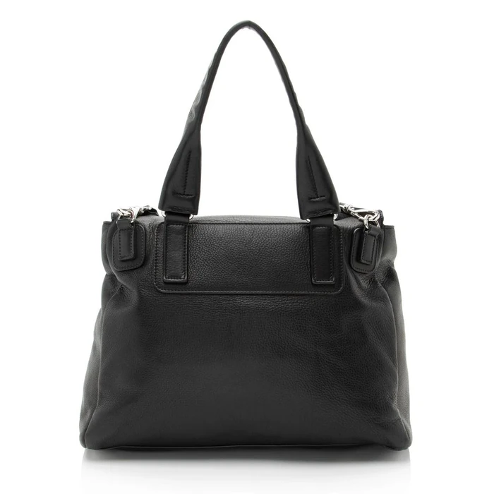 Givenchy Calfskin Pandora Pure Medium Satchel - Calfskin - Black by Givenchy - Image 3