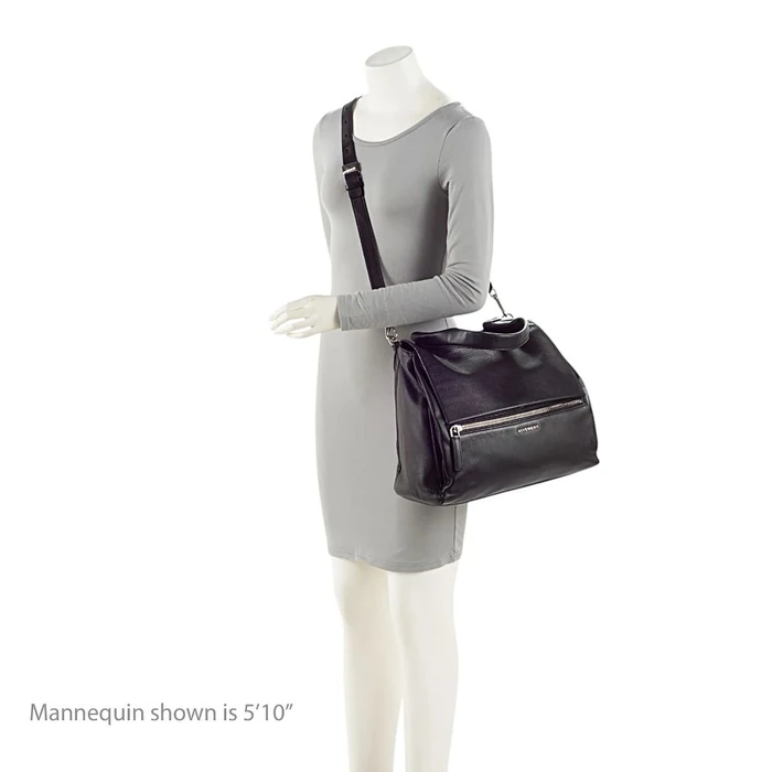 Givenchy Calfskin Pandora Pure Medium Satchel - Calfskin - Black by Givenchy - Image 5