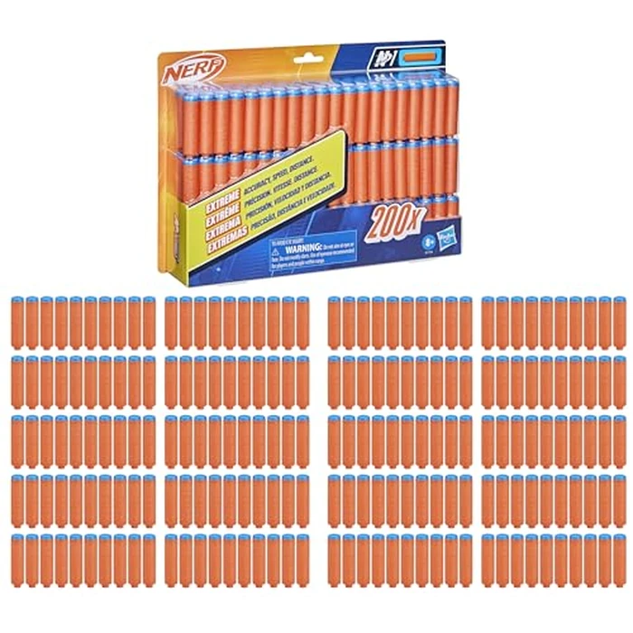 Nerf N Series N1 Dart Refill Pack, Includes 200 Darts, Compatible Only with Nerf N Series Blasters, Outdoor Games, Ages 8+ by Nerf - Image 3