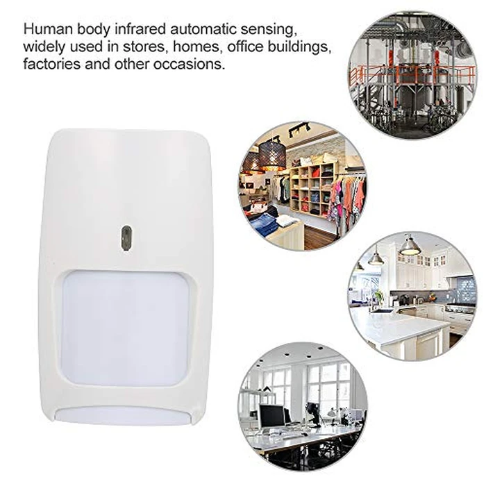 Sunydog Wired Infrared Motion and Micro Detector Wall Mounted PIR Motion Sensor Pet Immunity for Home Burglar Security Alarm System by Sunydog - Image 4