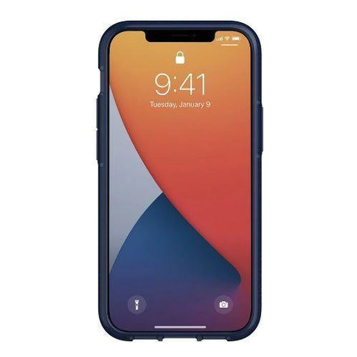 Griffin Survivor Clear Phone Case for iPhone 12 mini - Blue by Griffin - Image 2