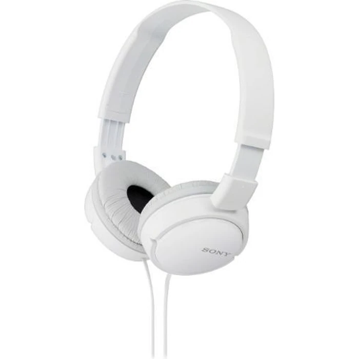 Sony MDR-ZX110 On-Ear Wired Headphones - White by Sony - Image 1
