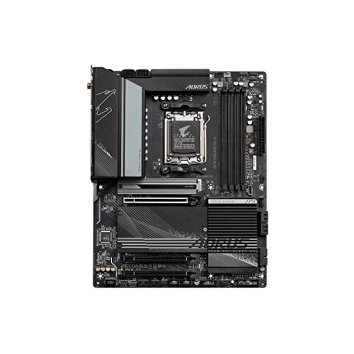 GIGABYTE X670 AORUS Elite AX AMD AM5 ATX Motherboard, Support Ryzen 9000/8000/7000 Series, DDR5, 8+8 Power Phase, 4X M.2, PCIe 5.0, USB-C 3.2 Gen2x2, WIFI6E, 2.5GbE, EZ-Latch, Q-Flash, Smart Fan 6 by GIGABYTE - Image 2