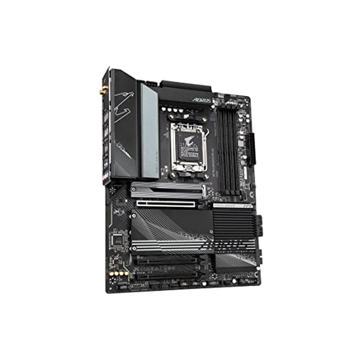 GIGABYTE X670 AORUS Elite AX AMD AM5 ATX Motherboard, Support Ryzen 9000/8000/7000 Series, DDR5, 8+8 Power Phase, 4X M.2, PCIe 5.0, USB-C 3.2 Gen2x2, WIFI6E, 2.5GbE, EZ-Latch, Q-Flash, Smart Fan 6 by GIGABYTE - Image 3