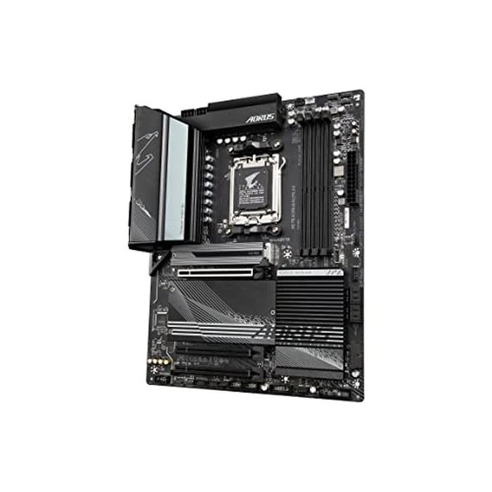 GIGABYTE X670 AORUS Elite AX AMD AM5 ATX Motherboard, Support Ryzen 9000/8000/7000 Series, DDR5, 8+8 Power Phase, 4X M.2, PCIe 5.0, USB-C 3.2 Gen2x2, WIFI6E, 2.5GbE, EZ-Latch, Q-Flash, Smart Fan 6 by GIGABYTE - Image 4