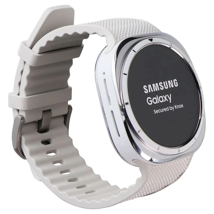Galaxy Watch Ultra (2024) (Bluetooth + LTE) - 32GB - 47mm - Titanium Gray Titanium Case with Black Silicone Marine Band by Samsung - Image 9