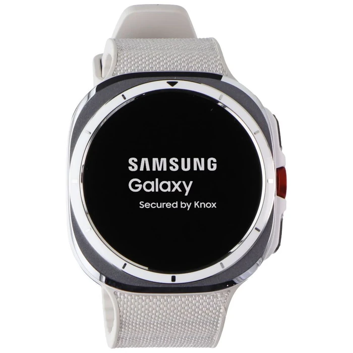 Galaxy Watch Ultra (2024) (Bluetooth + LTE) - 32GB - 47mm - Titanium Gray Titanium Case with Black Silicone Marine Band by Samsung - Image 8