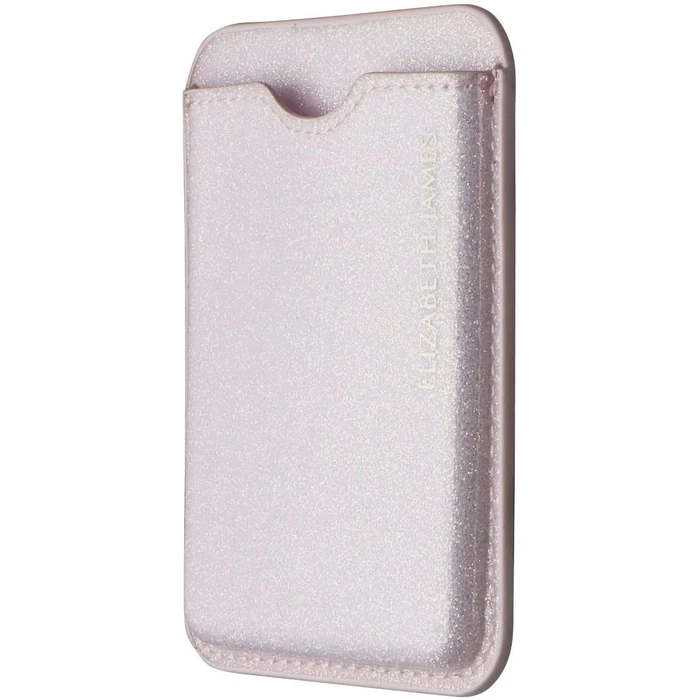 Elizabeth James Magnetic Card Holder with MagSafe - Blush Glitter by Elizabeth James - Image 2
