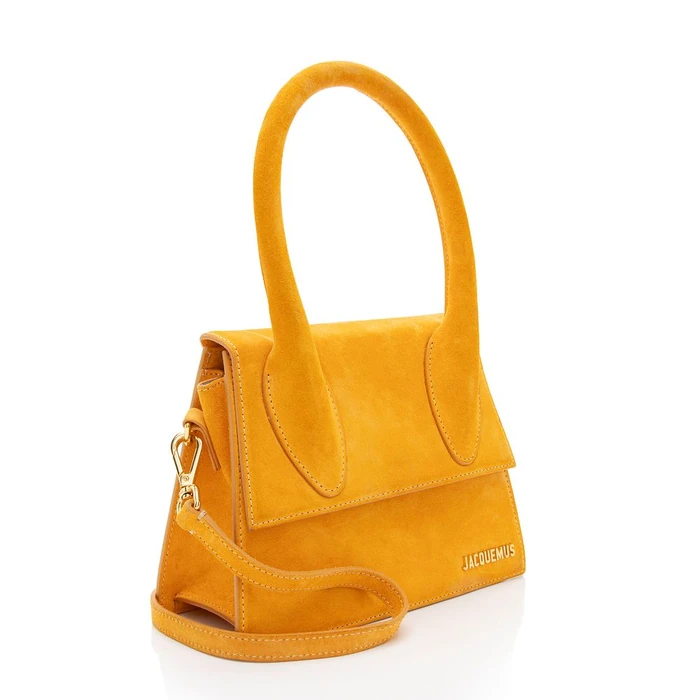 Jacquemus Suede Le Grand Chiquito Top Handle - Suede - Orange by Jacquemus - Image 2