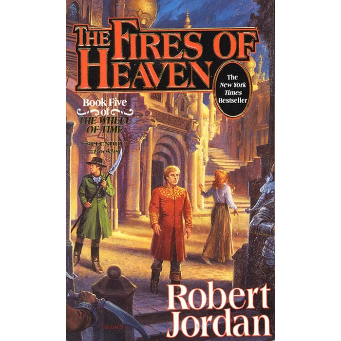 The Fires of Heaven (The Wheel of Time, Book 5) by Tor Fantasy - Used - Acceptable condition
