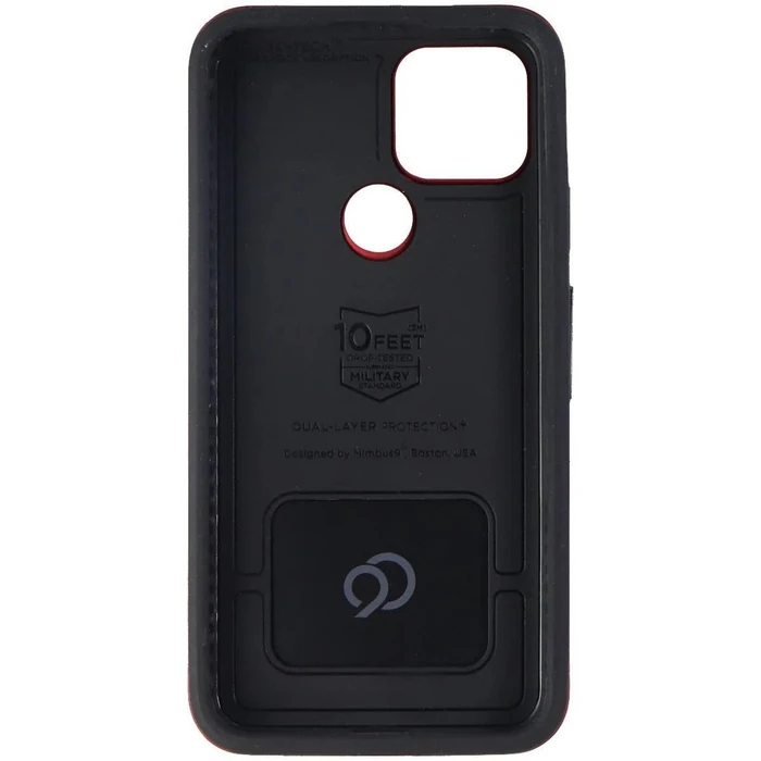 Nimbus9 Cirrus 2 Series Hard Phone Case for Google Pixel 5 - Red/Black by Nimbus9 - Image 3