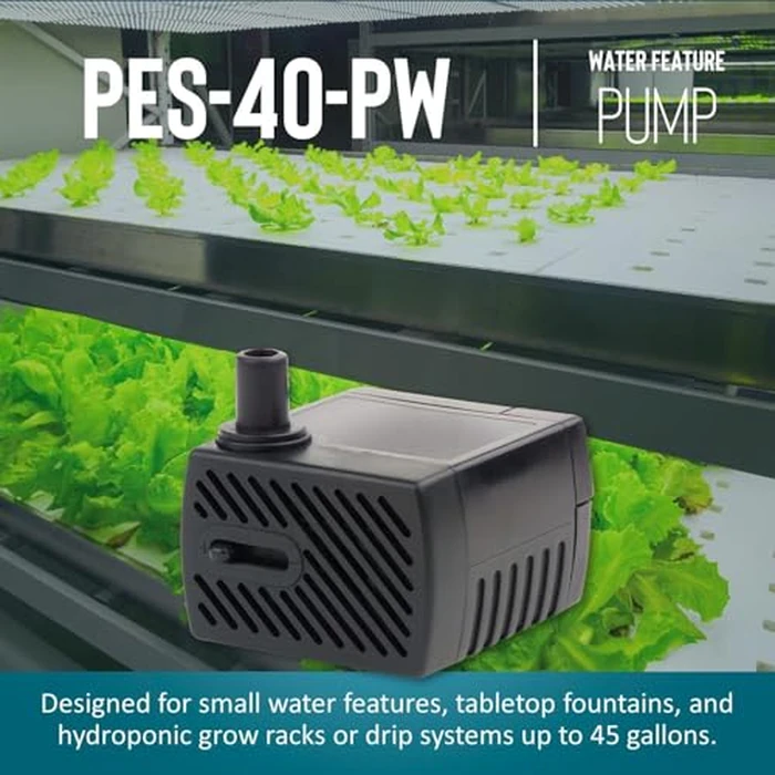 Little Giant PES-40-PW 115-Volt, 47 GPH Magnetic Drive Fountain Pump with 6-Ft. Cord, Black, 566713 by Little Giant - Image 6