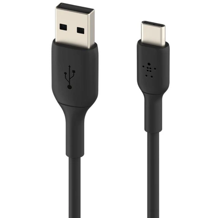 Belkin BoostCharge USB-C to USB-A Cable - Black (2m) 6.6ft by Belkin - Image 2