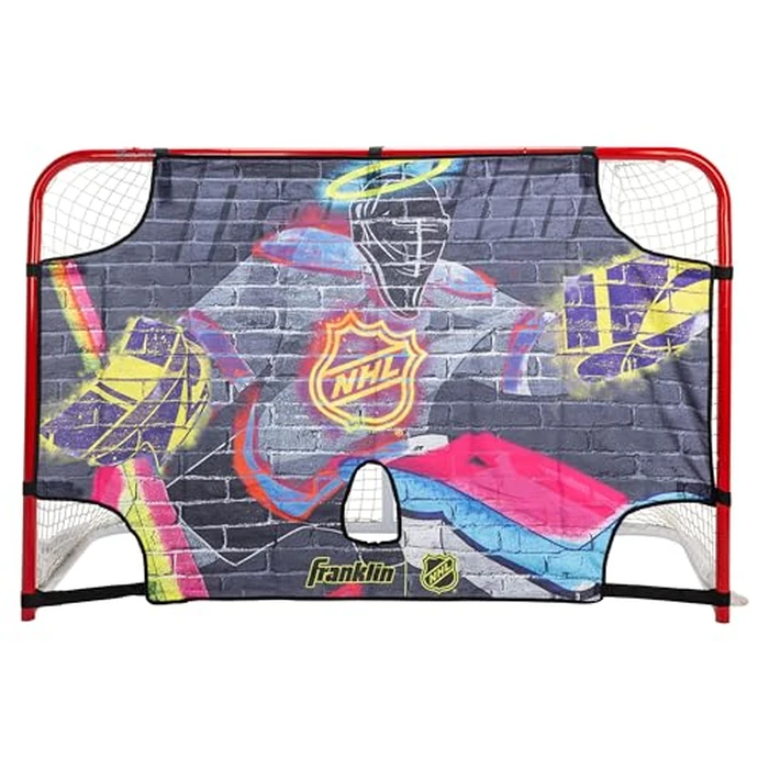 Franklin Sports NHL Hockey Goalie Shooting Target - 72" x 48" Official Size - Street Hockey Net Goalie Target by Franklin Sports - Used - Acceptable condition - CA$39.00