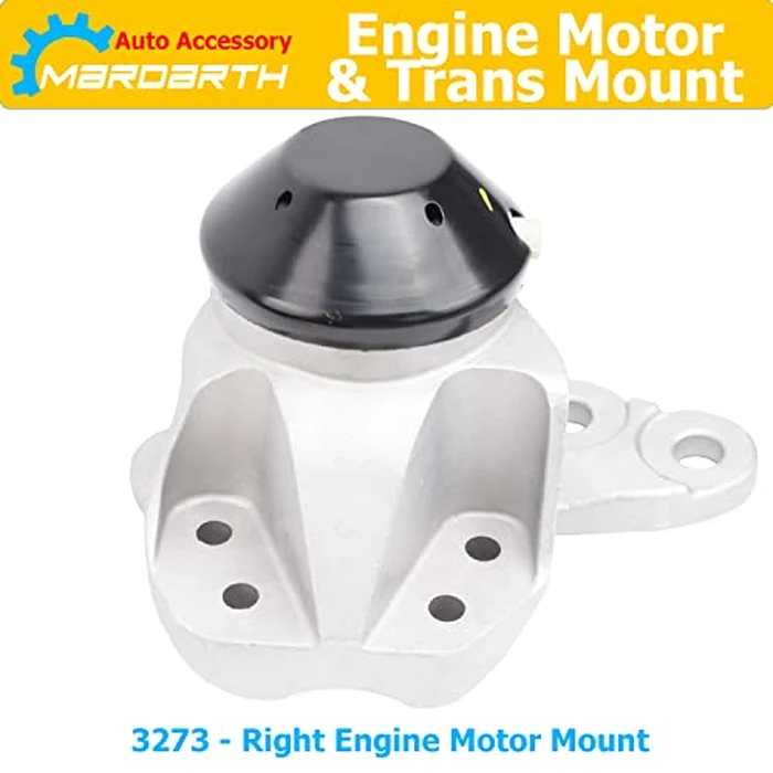 Set of 3, Engine Motor & Transmission Mount Replacement for Explorer 2011-2015 3.5L NA Engine Automatic Trans, W/o Turbo by Mardarth - Image 4