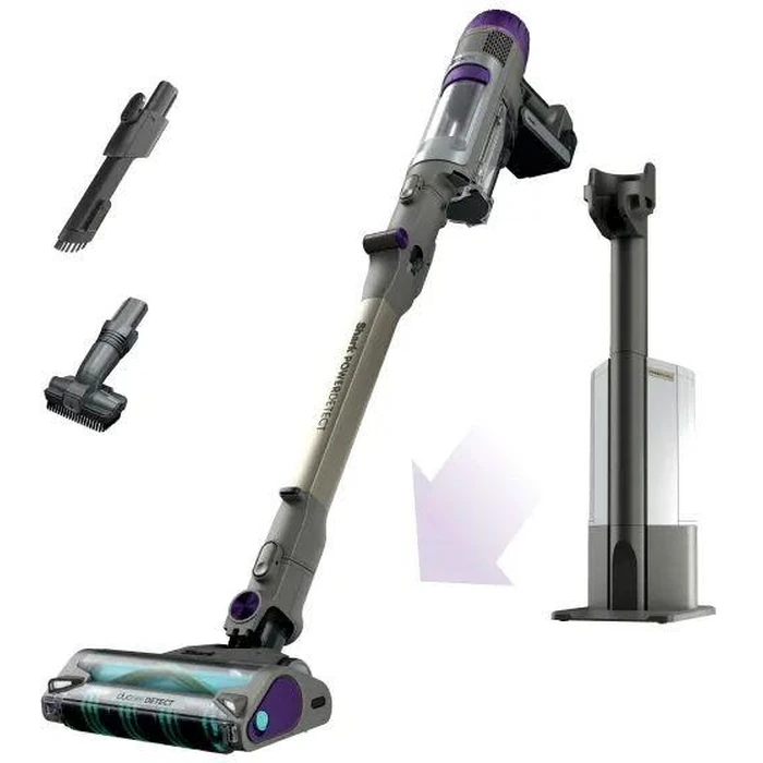 Shark IP3251 Cordless PowerDetect Clean & Empty System - Grey/Purple by Shark - Refurbished - Excellent condition