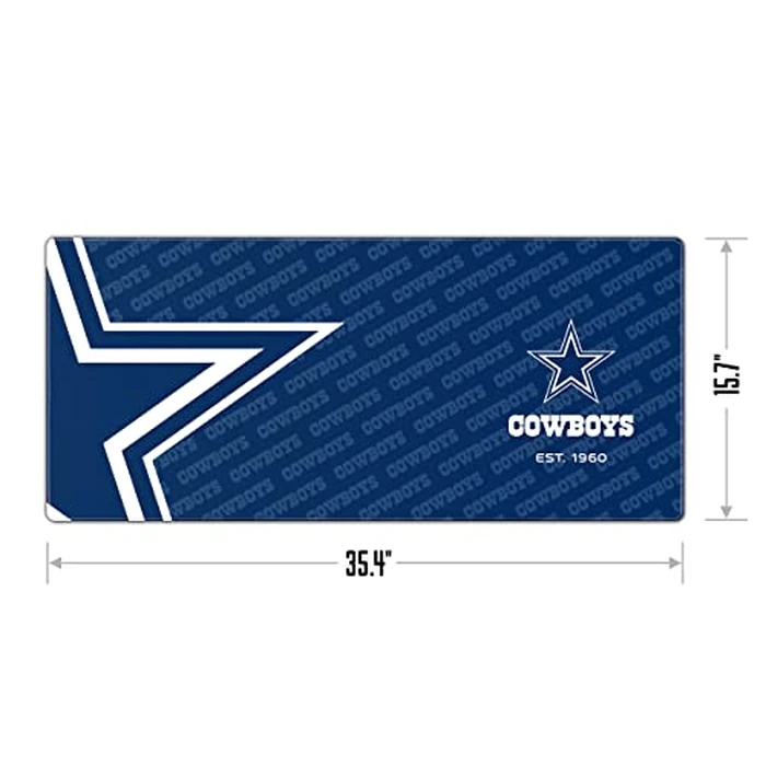 YouTheFan NFL Dallas Cowboys Logo Series Desk Pad by YouTheFan - Image 2
