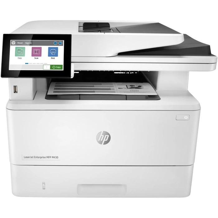 HP LaserJet Enterprise MFP M430f All-In-One Monochrome Laser Printer - White by HP - Refurbished - Excellent condition - US$1105.99