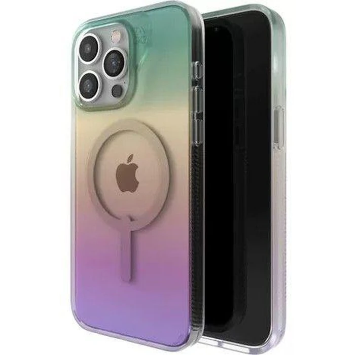 Zagg Milan Snap with MagSafe Phone Case for iPhone 15 Pro Max - Iridescent by Zagg - Refurbished - Acceptable condition - US$29.99