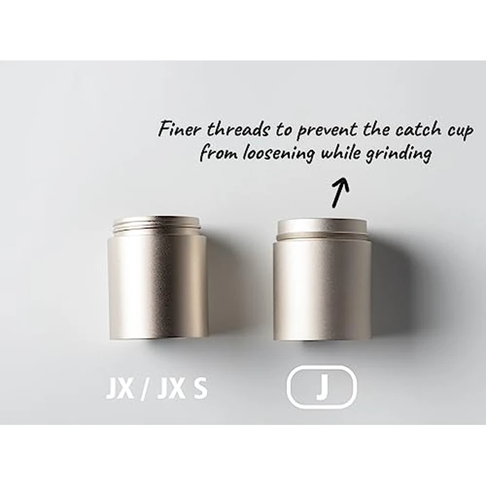 1Zpresso J Manual Coffee Grinder Silver Capacity 35g with Assembly Stainless Steel Conical Burr - Numercial Internal Adjustable Setting by 1Zpresso - Image 8