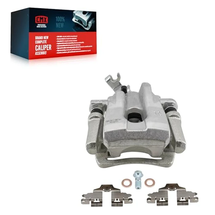 CMX Rear Left (Driver Side) Disc Brake Caliper SLC-19B7341 Replacement For Toyota Corolla Prius Prime AWD-e by CMX - Image 1